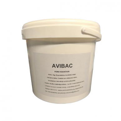 Avibac Pond  Maintain baktērijas dīķu tīrīšanai 2 kg spainī