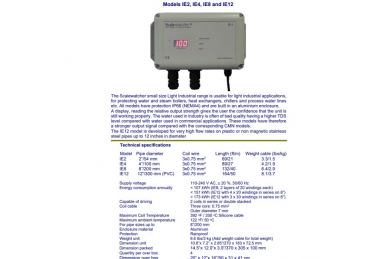 Scalewatcher Industrie-Entkalkungsgerät, Modell IE8 3